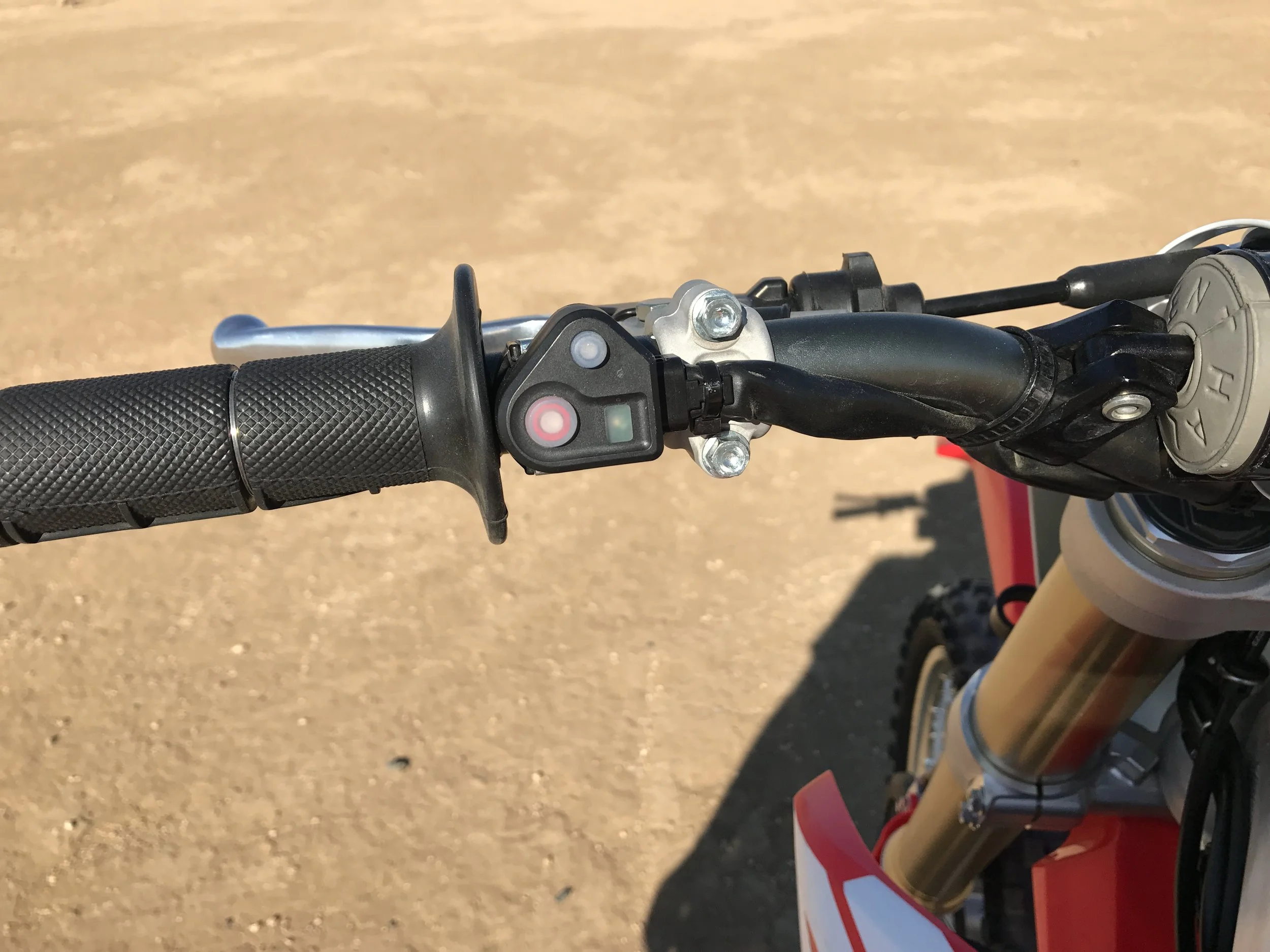 A Mapping change to the number 1 map (on the mapswitch) make the 2018 CR450R easier to ride.