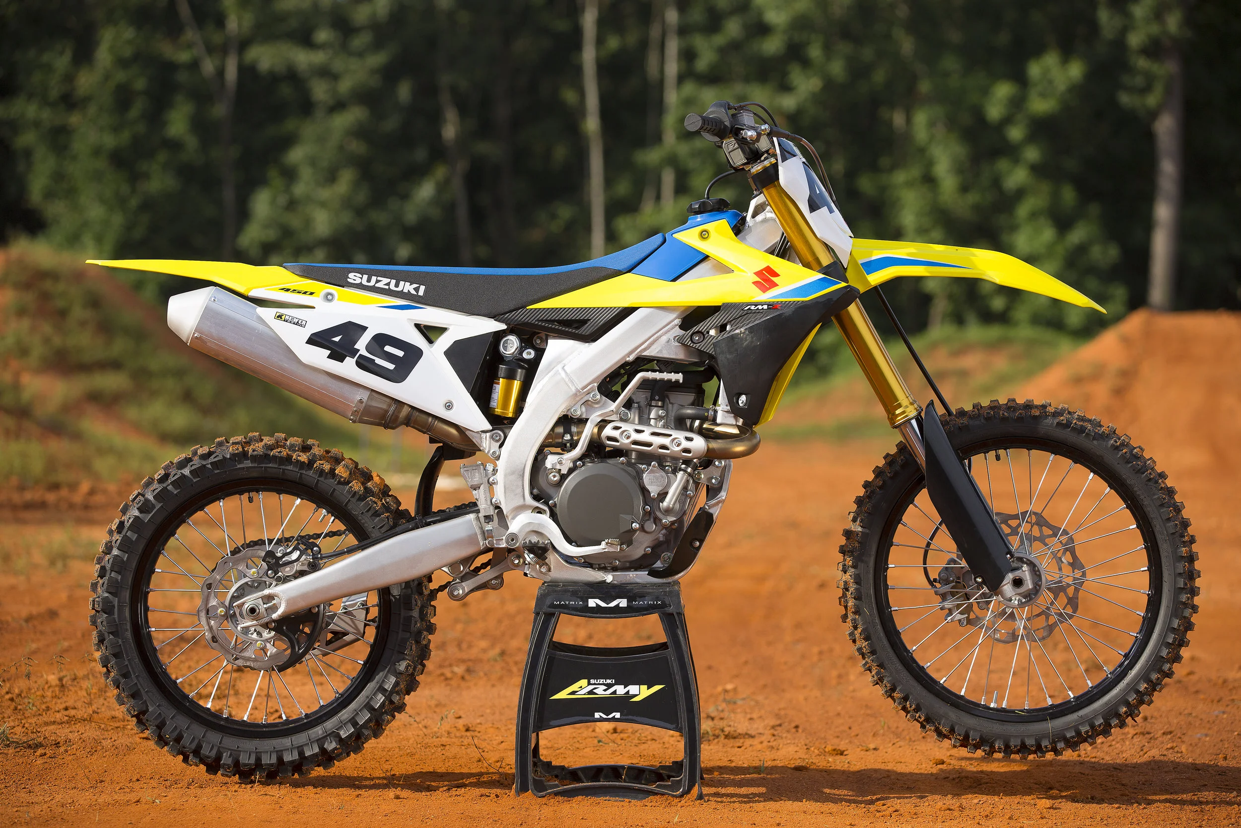  The new 2018 Suzuki RM-Z450 