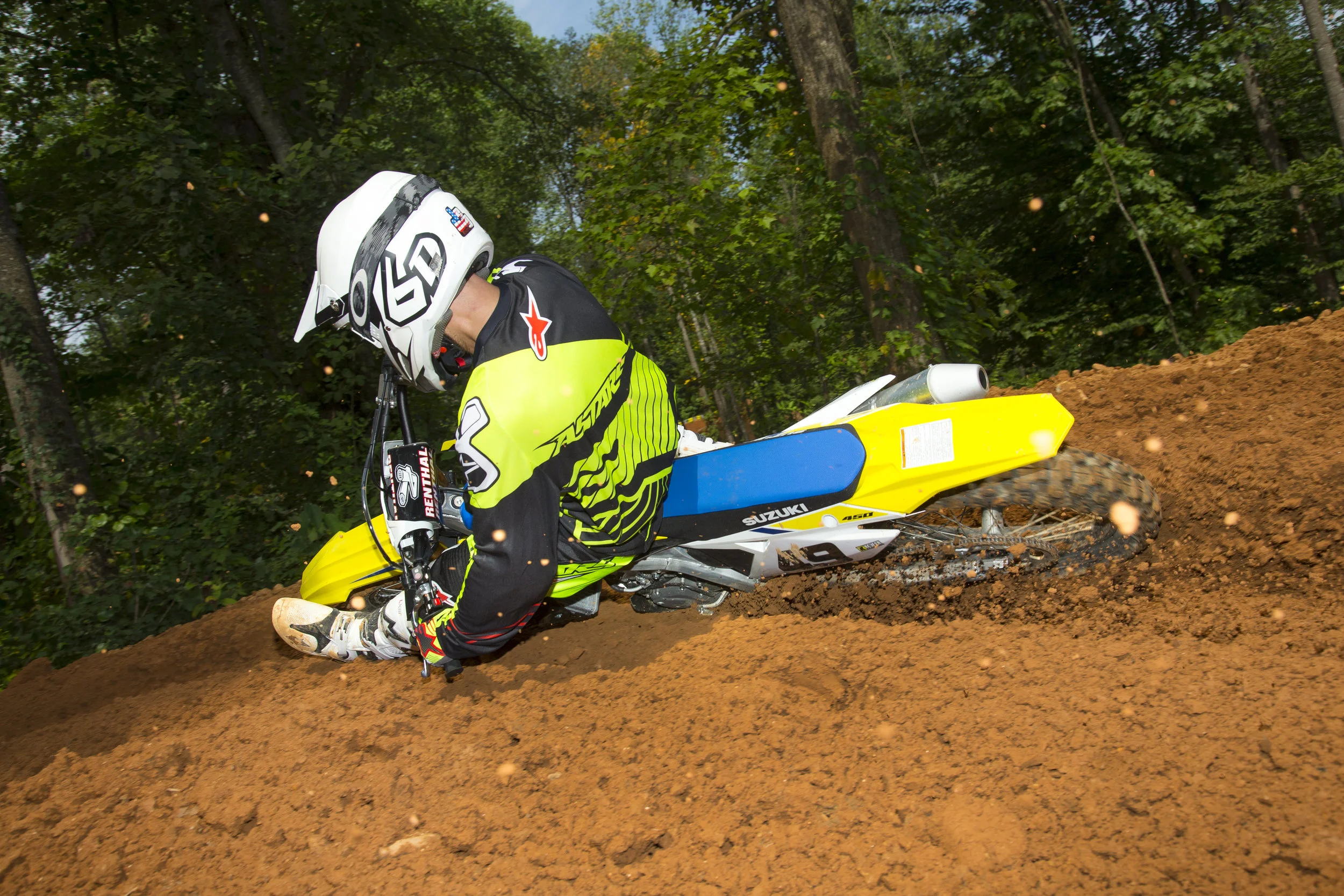 Yes, the Suzuki can still carve a corner like no one else. 
