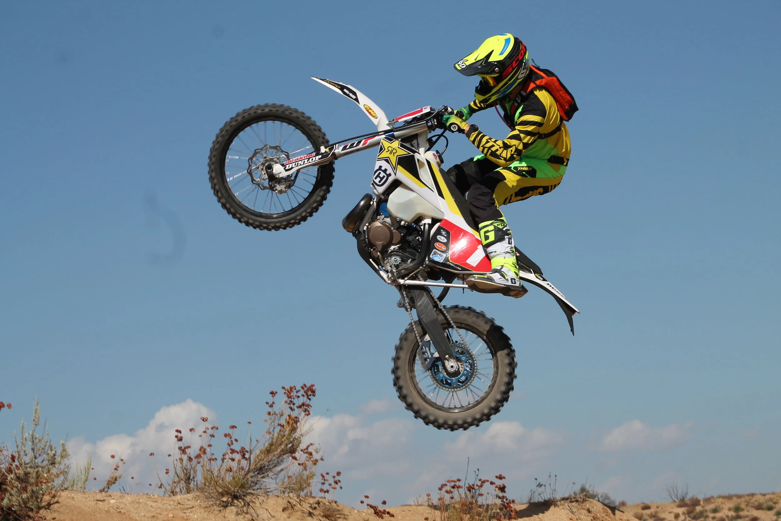 &nbsp; &nbsp; &nbsp; &nbsp; &nbsp; &nbsp; Off-Road Tester Michael Allen Loves Sucking On The Hose And Catching Air.&nbsp;