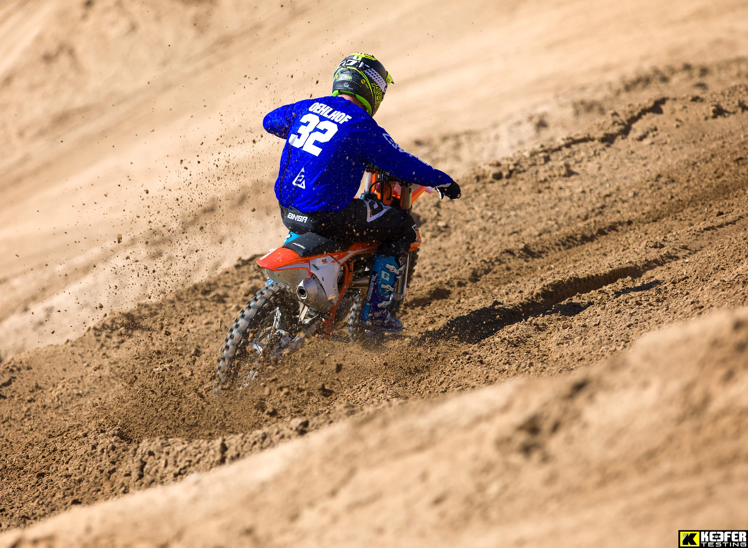  Joe Oehlhof liked the KTM so much he went out and purchased one himself. 