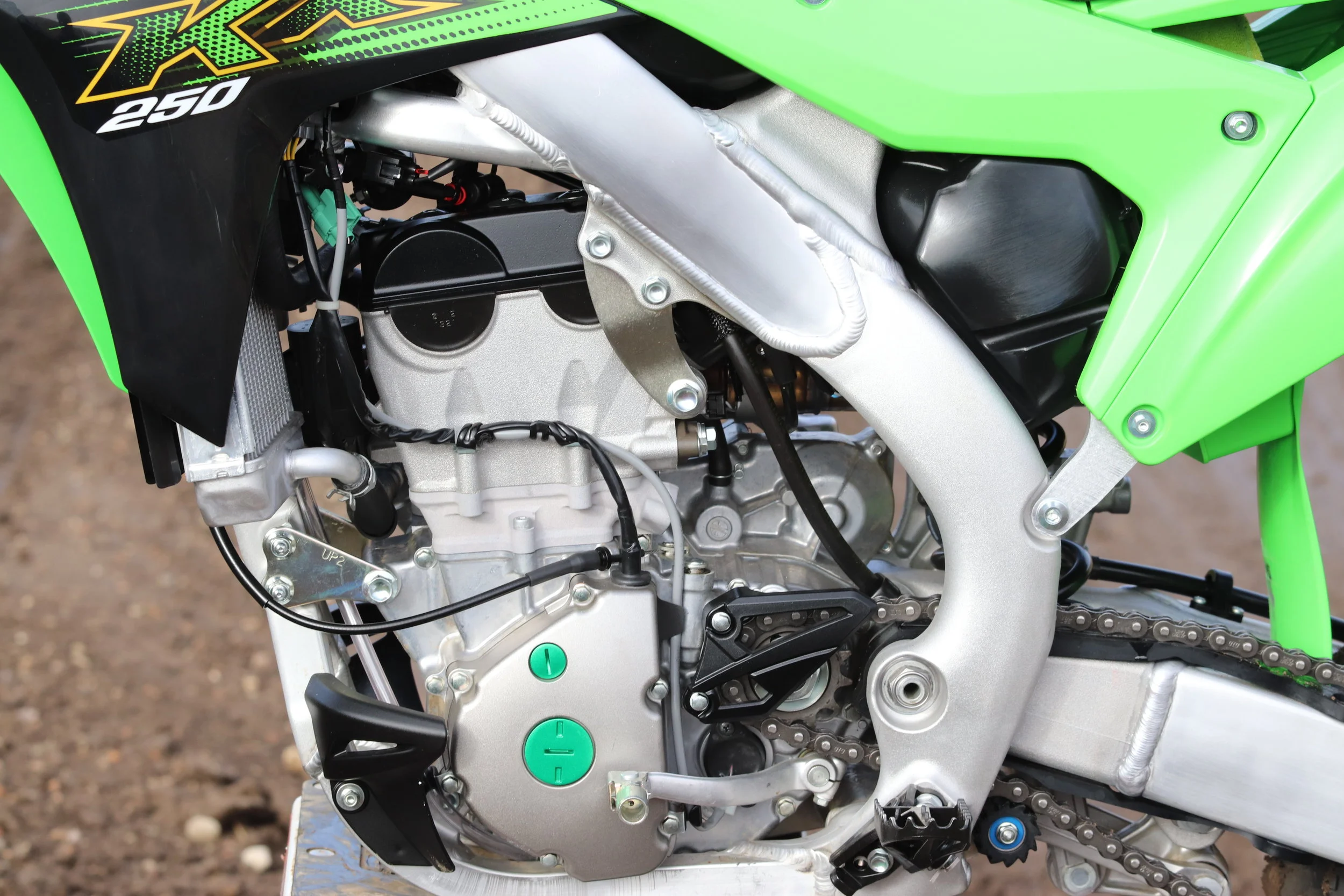 kx250 kickstand