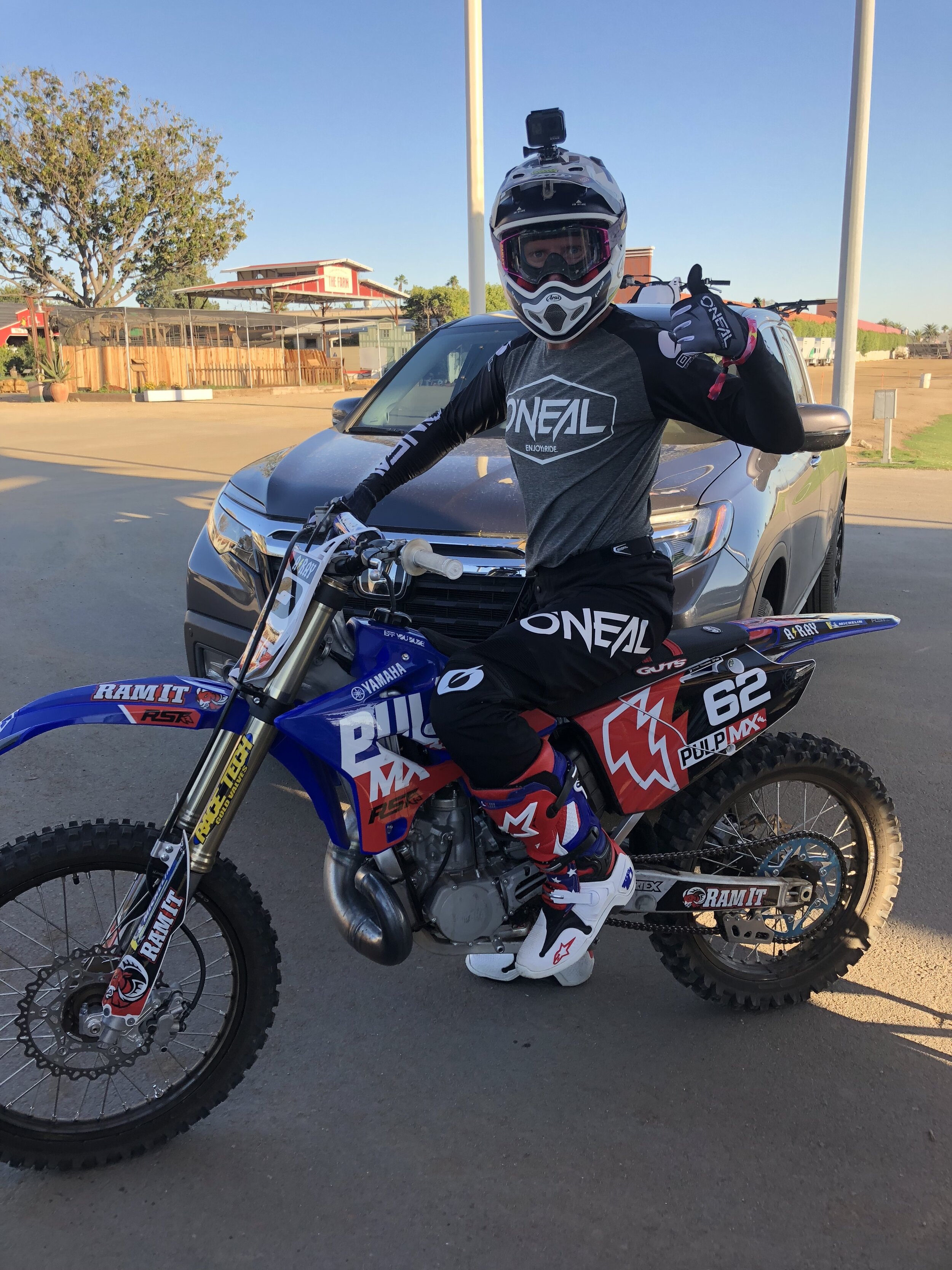 Dirt Bike X-Pro Series ATV Rated X Moto Xtreme Skull Men's Jersey Motocross Red/White MX 