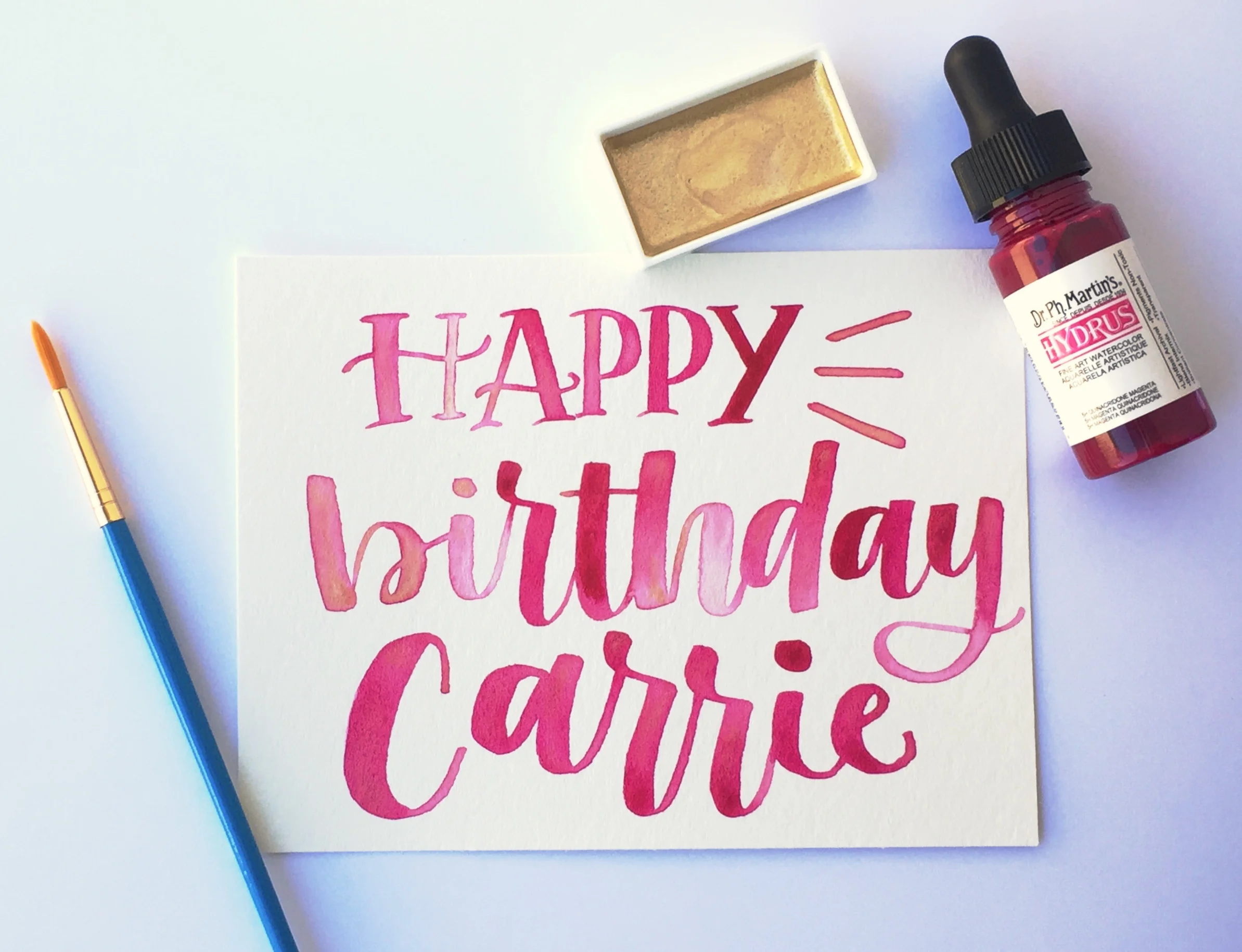 Happy Birthday Carrie w supplies.jpg