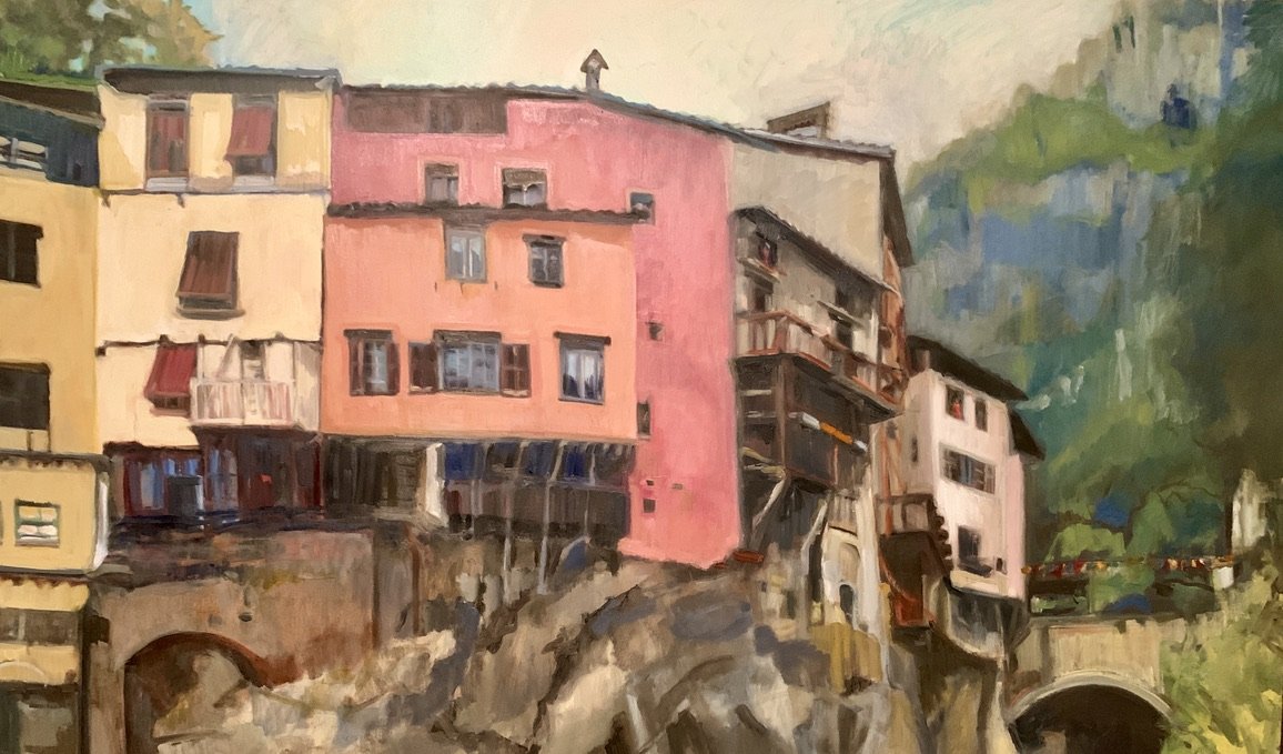 Oil on Gallery Canvas 36” x 60”