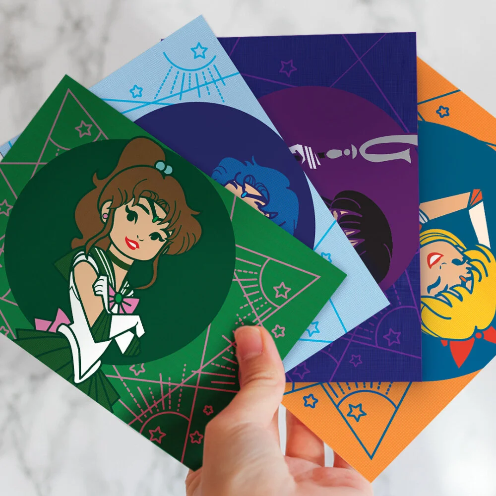 cassandra-mazur-illustration-post cards-sailor moon-inner sailor scouts-sailor jupiter-mars-mercury-venus-cass-mazur.jpg