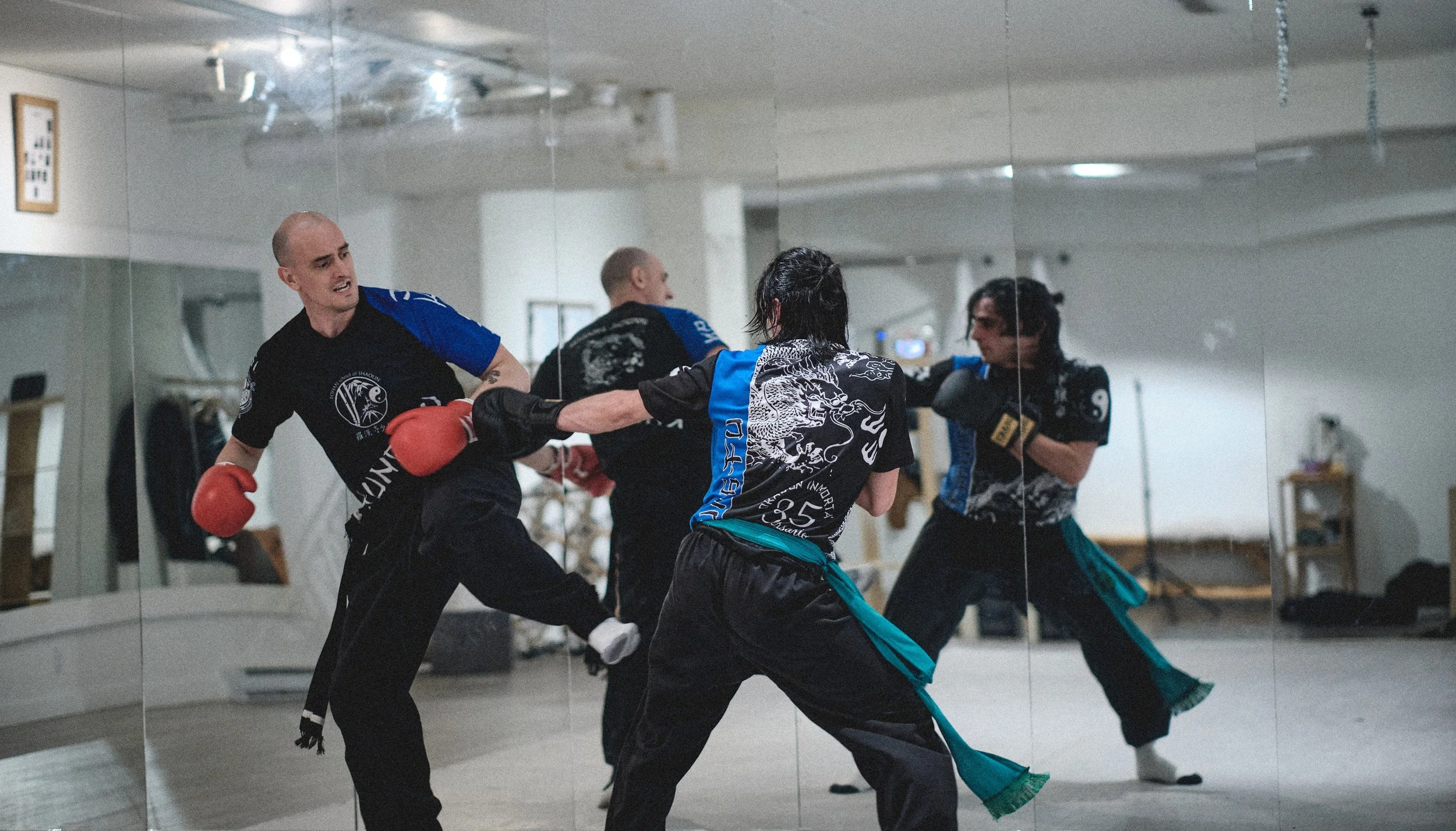 Sparring at Immortal Dragon