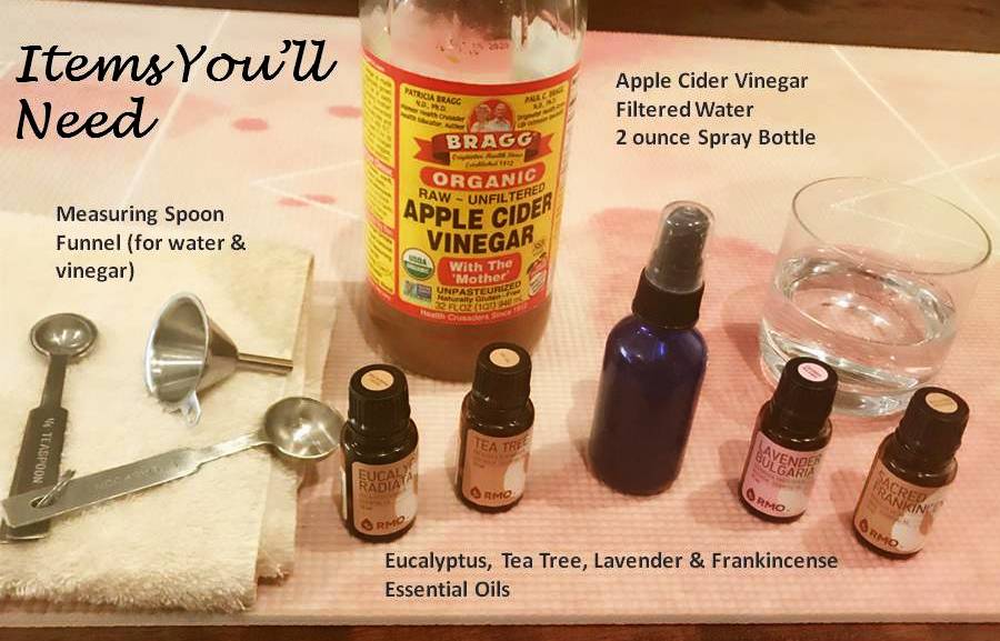 essential oil yoga mat spray
