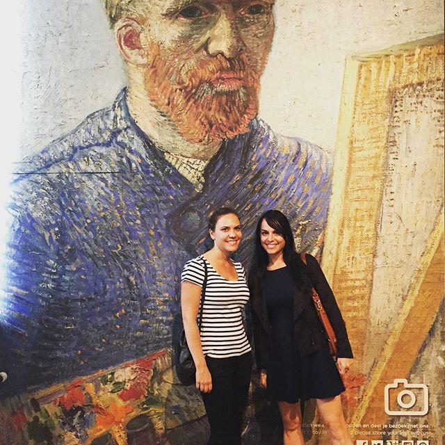 #throwback to our day at the Van Gogh museum in Amsterdam. Travel can be so exhilarating, even going to a museum seems more exciting because it&rsquo;s seen from a new perspective in a new city. Travel can such a useful tool for jumping out of a slum