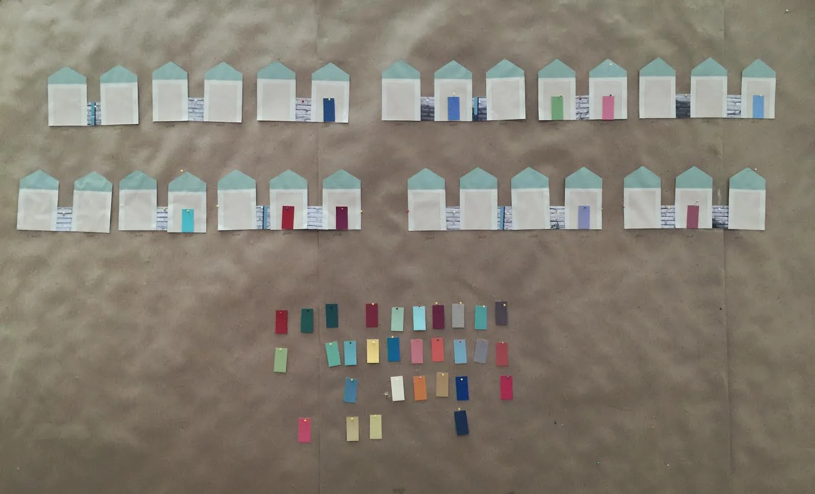 Milagro plans for painting.