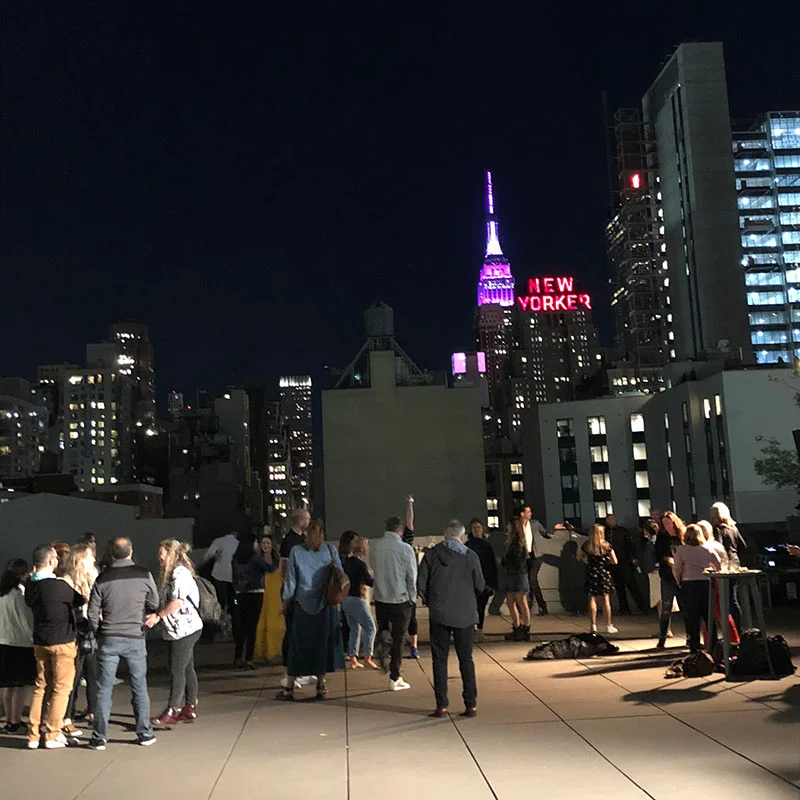 Blue Print rooftop after party!