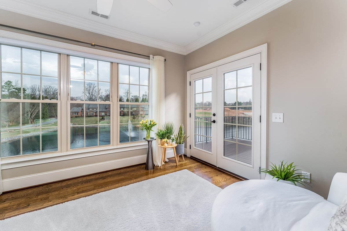 Signature Window Pull editing for Greensboro luxury real estate listings