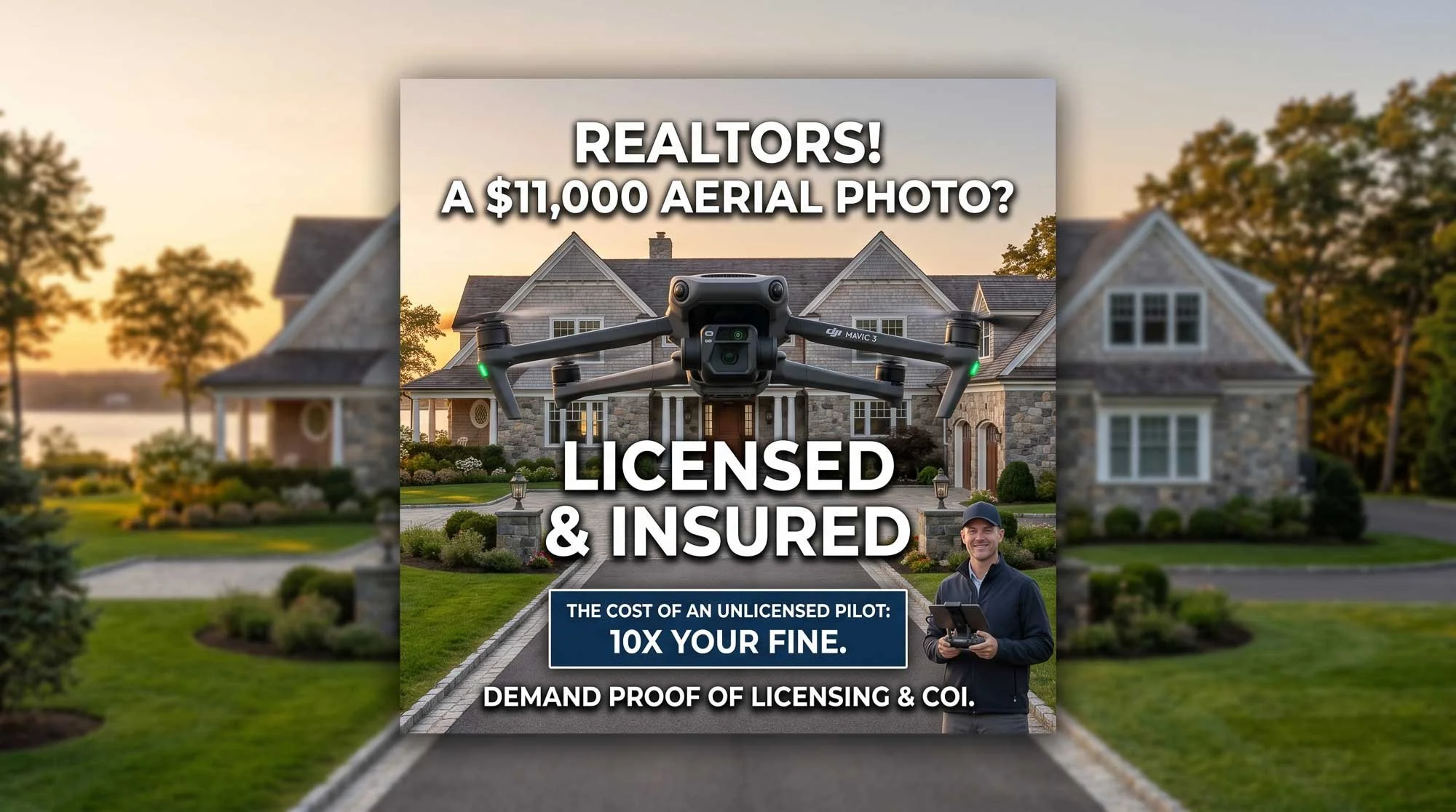 The $11,000 Commission Killer: Why the FAA Fines Realtors 10x More Than the Pilot