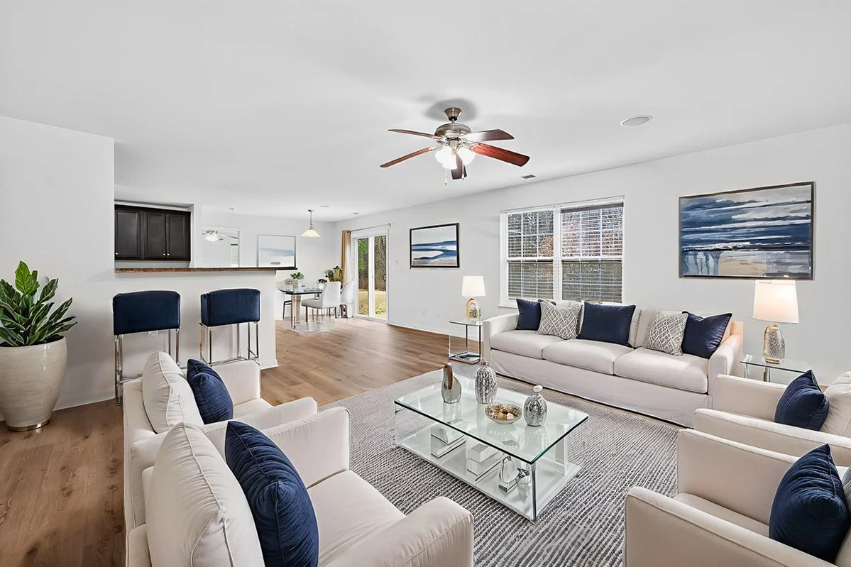 High-end virtual staging for empty real estate listings in Greensboro