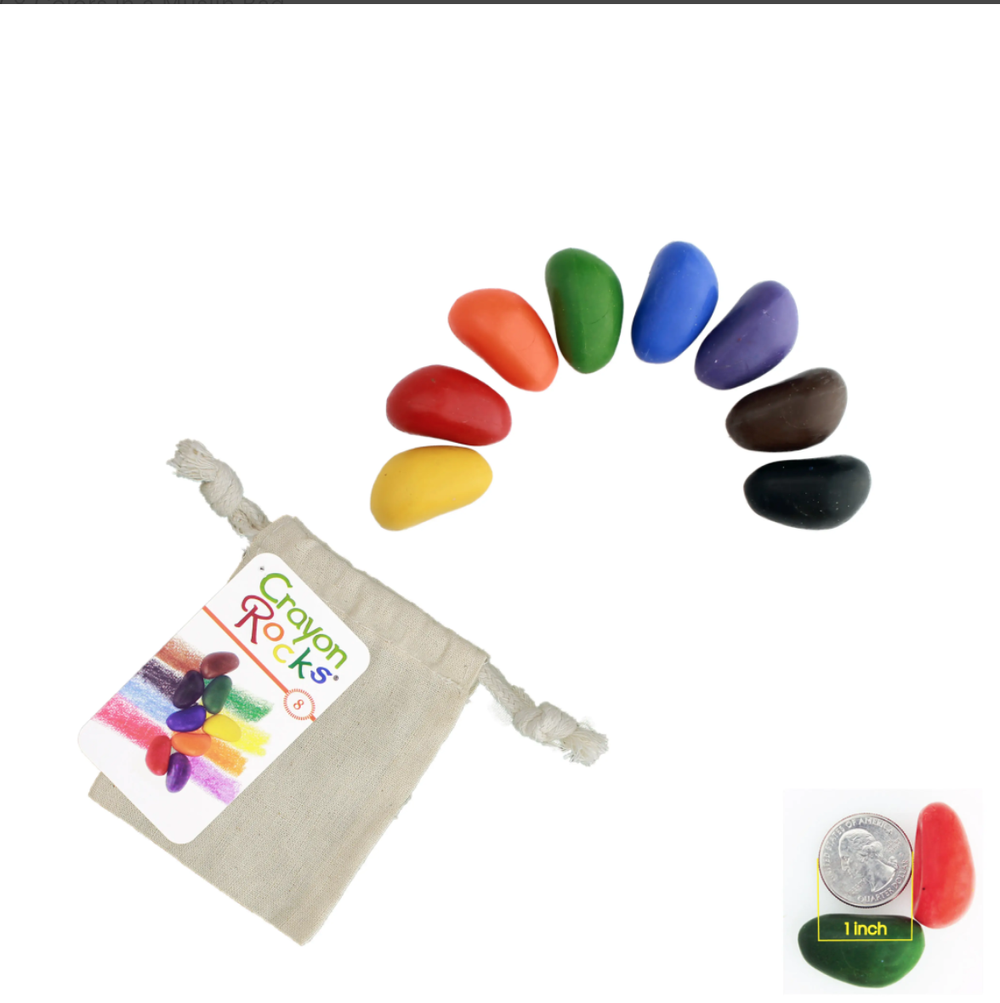 Soy Rock Crayons - Natural Color Dye