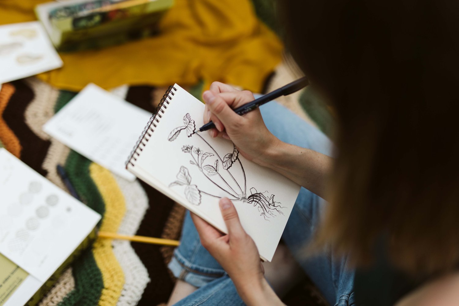 Handmade Art Kit With Drawing Card Handmade Painting Drawing