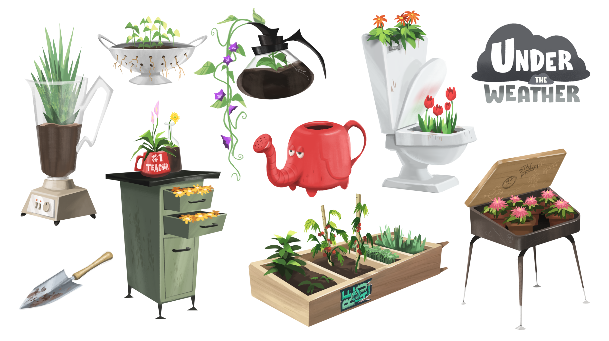 Under The Weather - Set Dressing