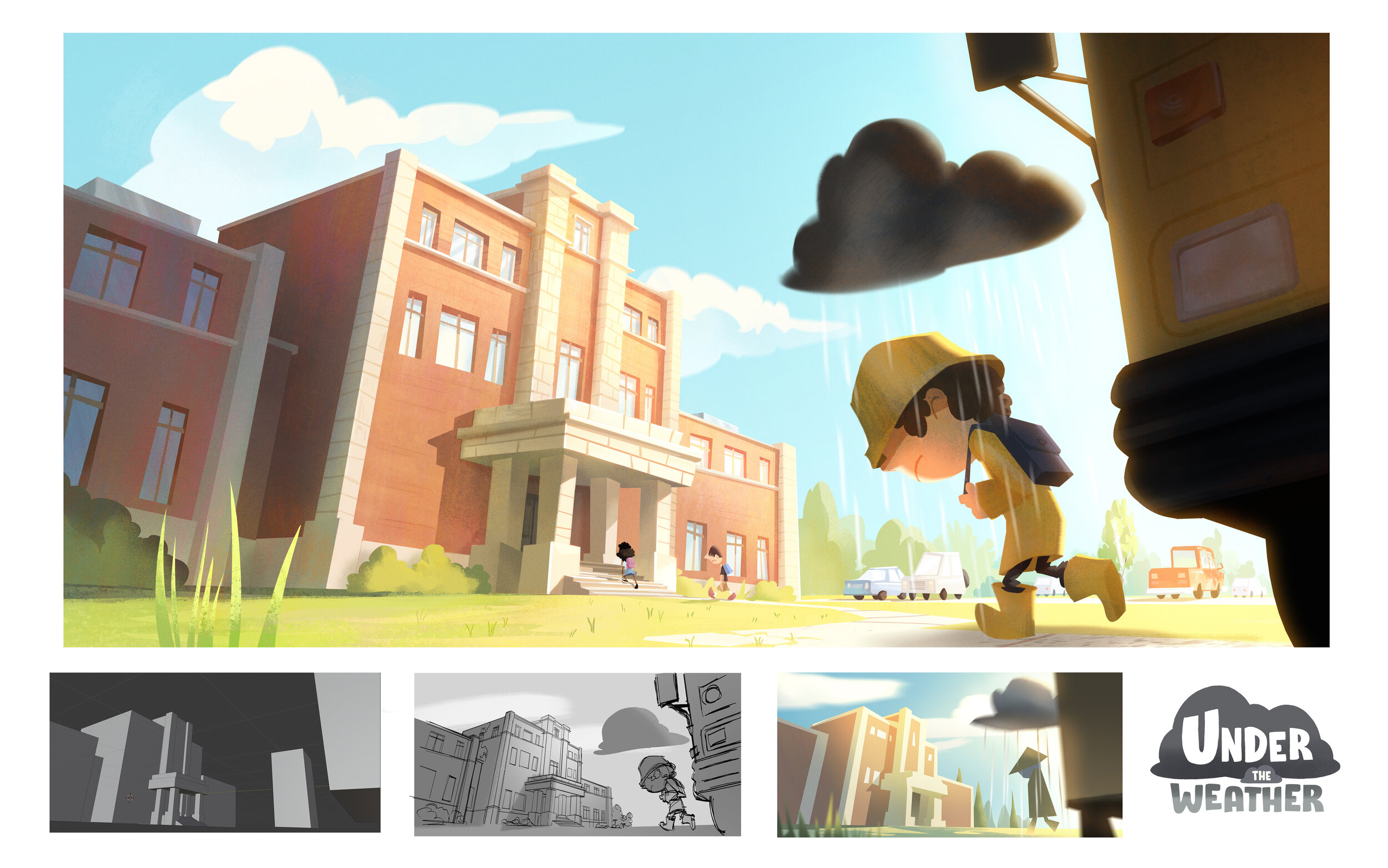 Under The Weather - School Exterior