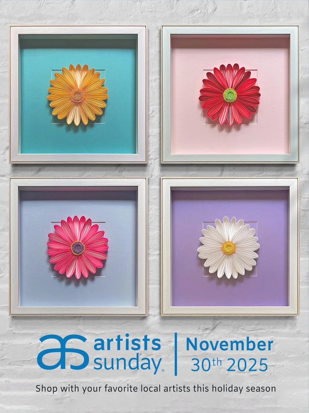 Our Holiday Art Sale is now on! Links in bio &ndash; see more artwork at: 
judithandrolfe.com/shop
anthropologie.com/sellers/judith-rolfe

Also, held the Sunday after Thanksgiving, Artists Sunday is a nationwide movement to #ShopArt, featuring artist