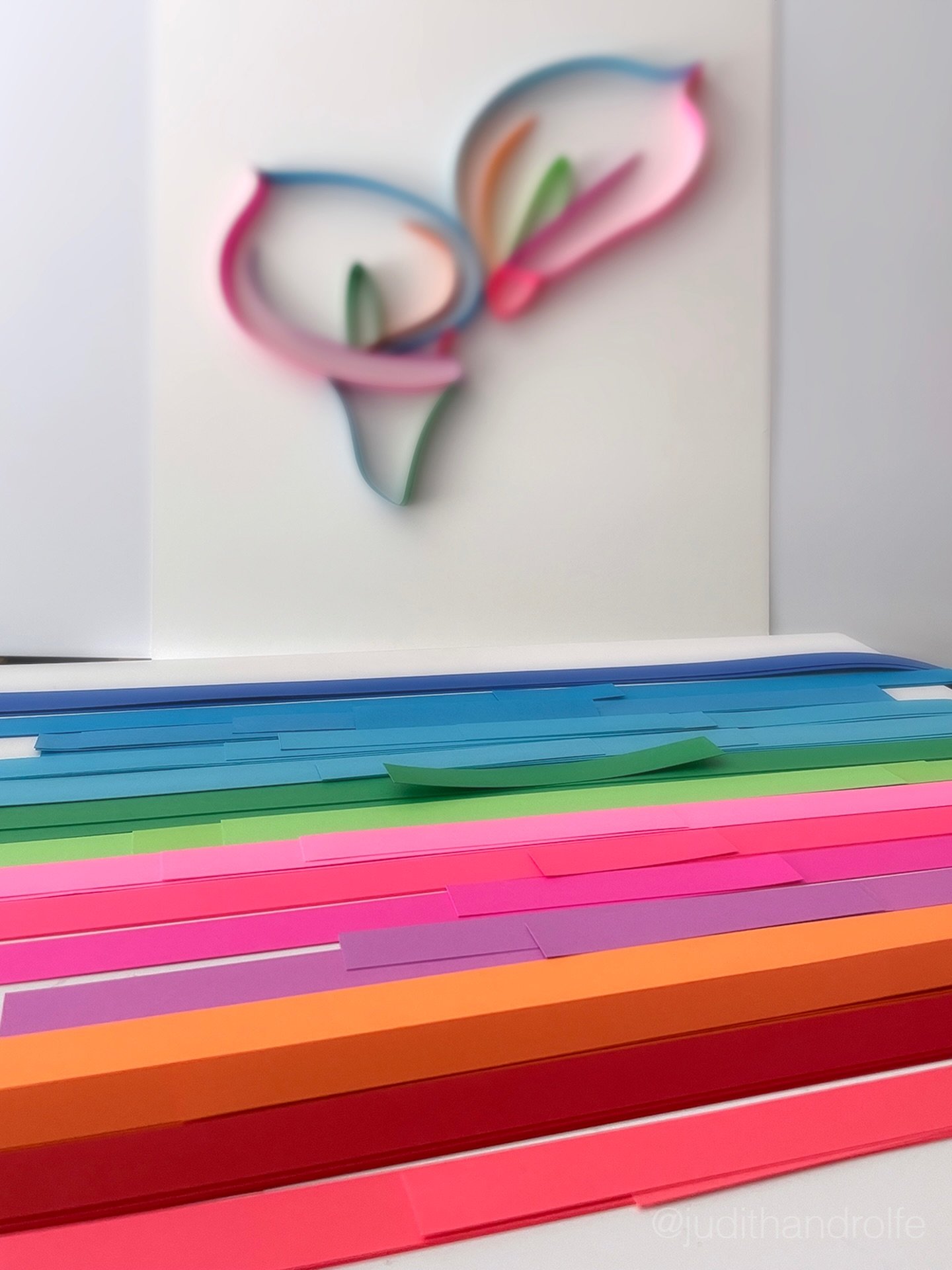 A deadline does wonders for accountability. 
For 𝗥𝗲𝗹𝗲𝗮𝘀𝗲 𝗗𝗮𝘆 on May 29, I&rsquo;m committing to release a series I&rsquo;m calling 𝘾𝙝𝙧𝙤𝙢𝙖𝙩𝙞𝙘, my personal challenge to create on-edge paper art that is less time-intensive but still k