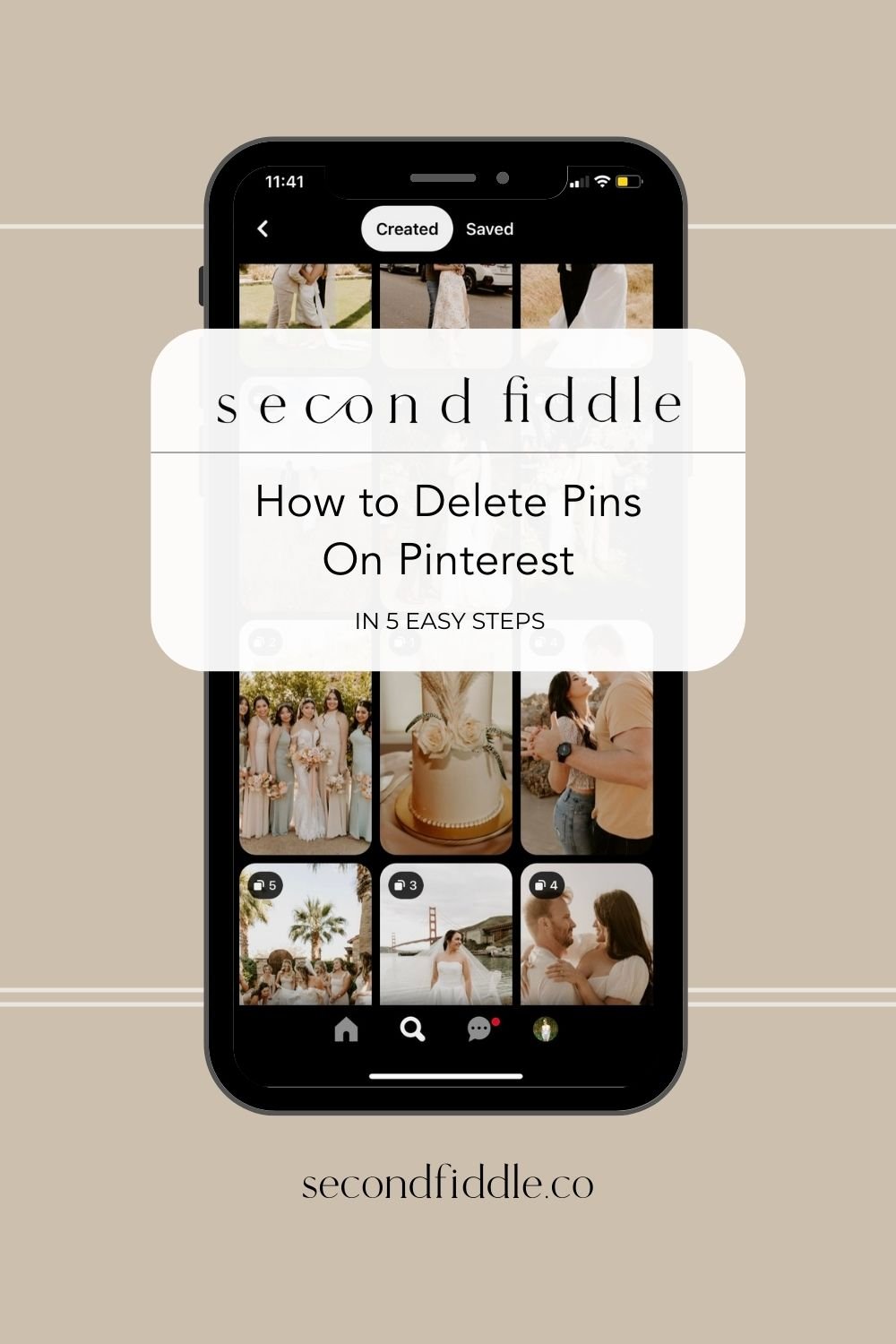 How to Delete Pins on Pinterest (5 Easy Steps) | Second Fiddle
