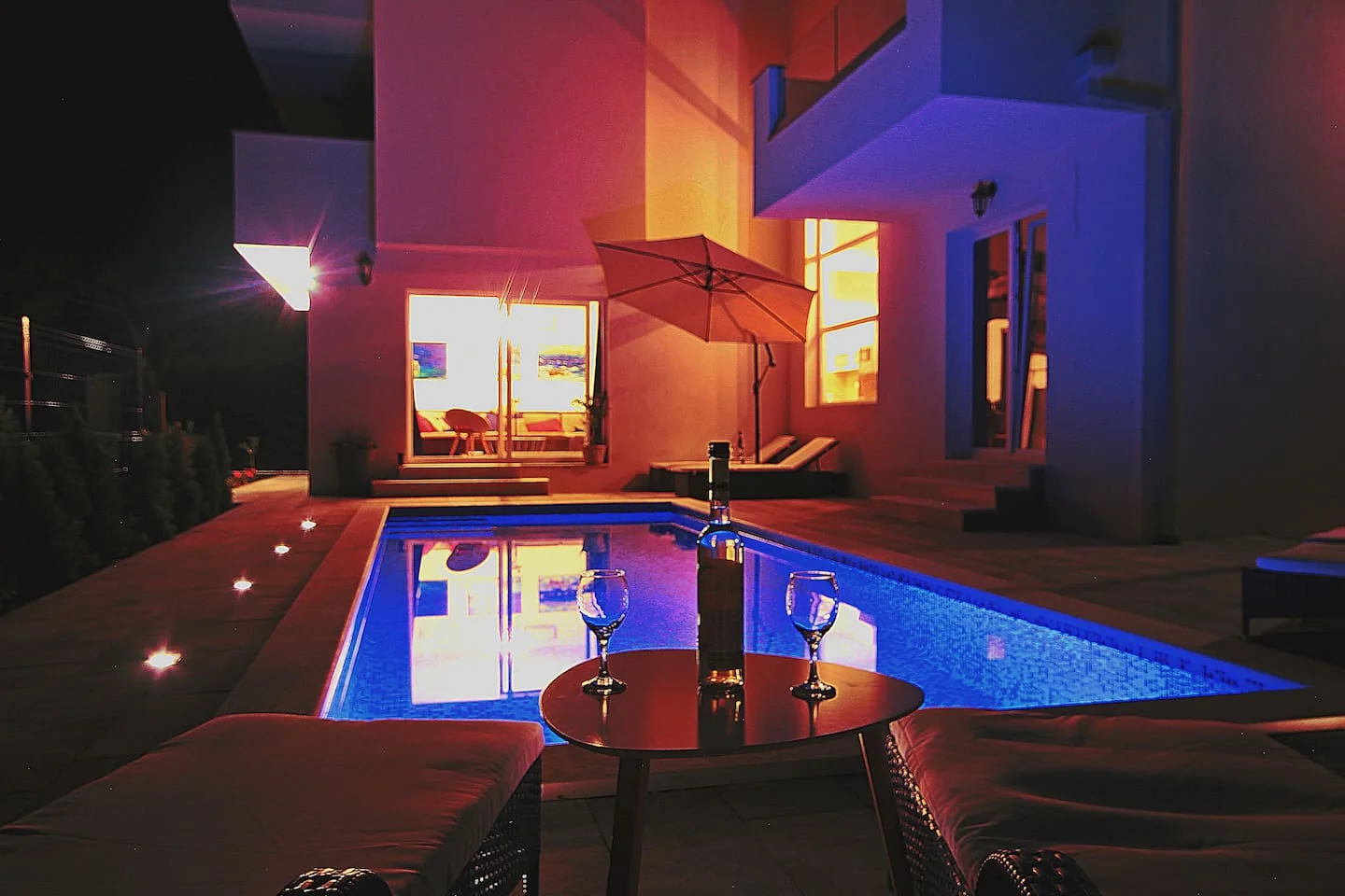 Poolside