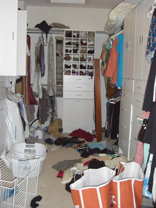 Closet Before