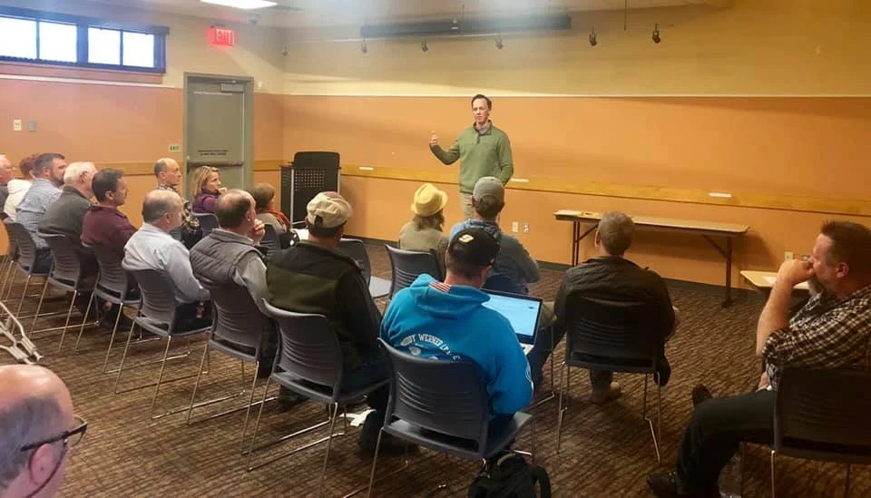 Thanks to everyone who came out for a great discussion in Gypsum!