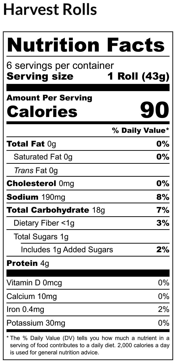 Harvest Rolls - Nutrition Label.png