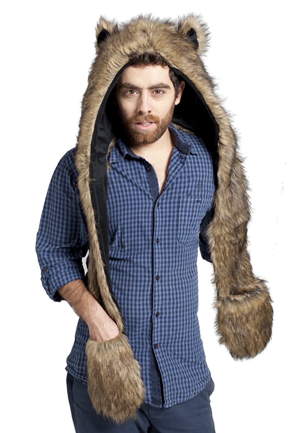 Furry Hood for Burning Man