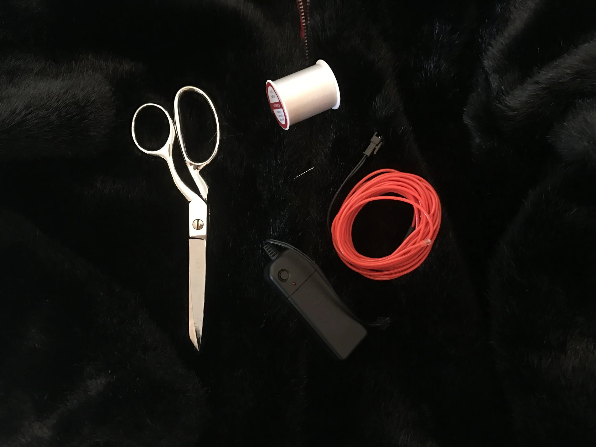 Dusty DIY: How to Add El Wire to Your Playa Coat