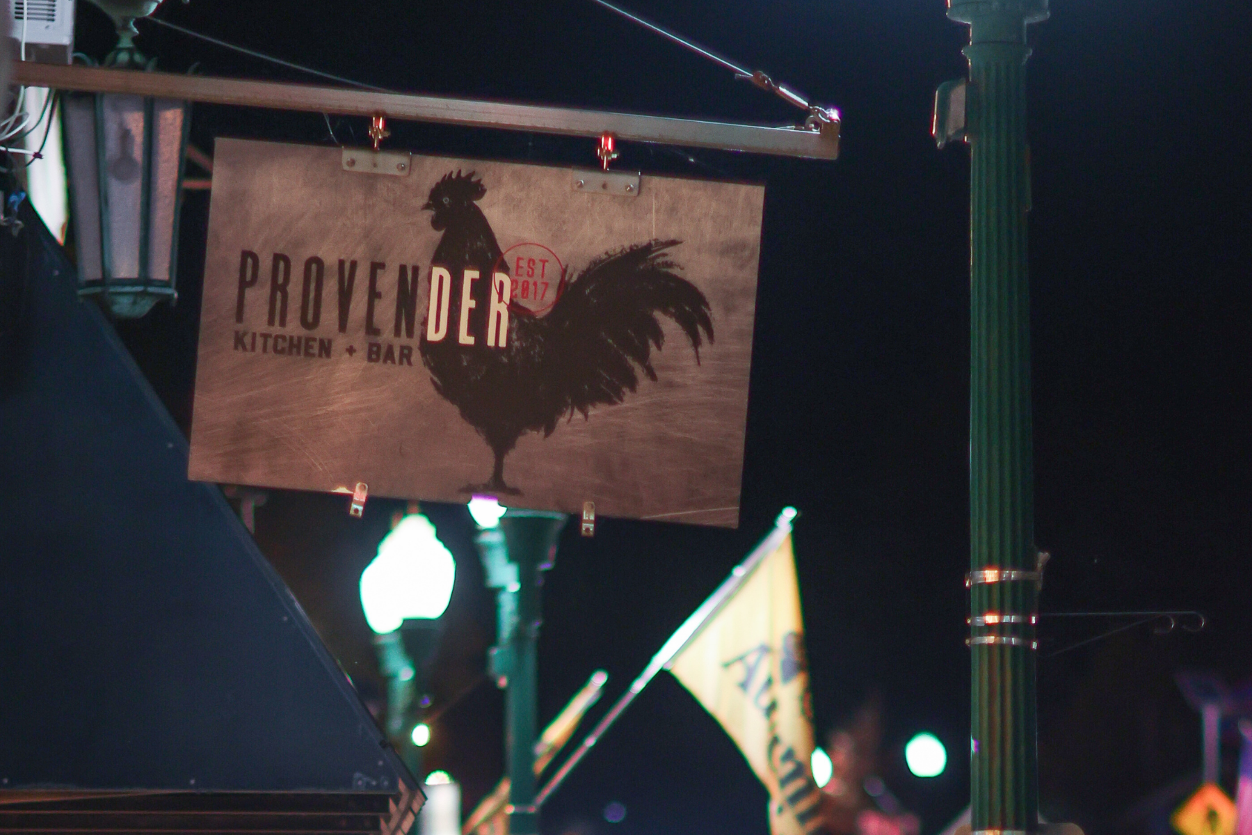 Fundraising Dinner WITH Provender Kitchen + Bar