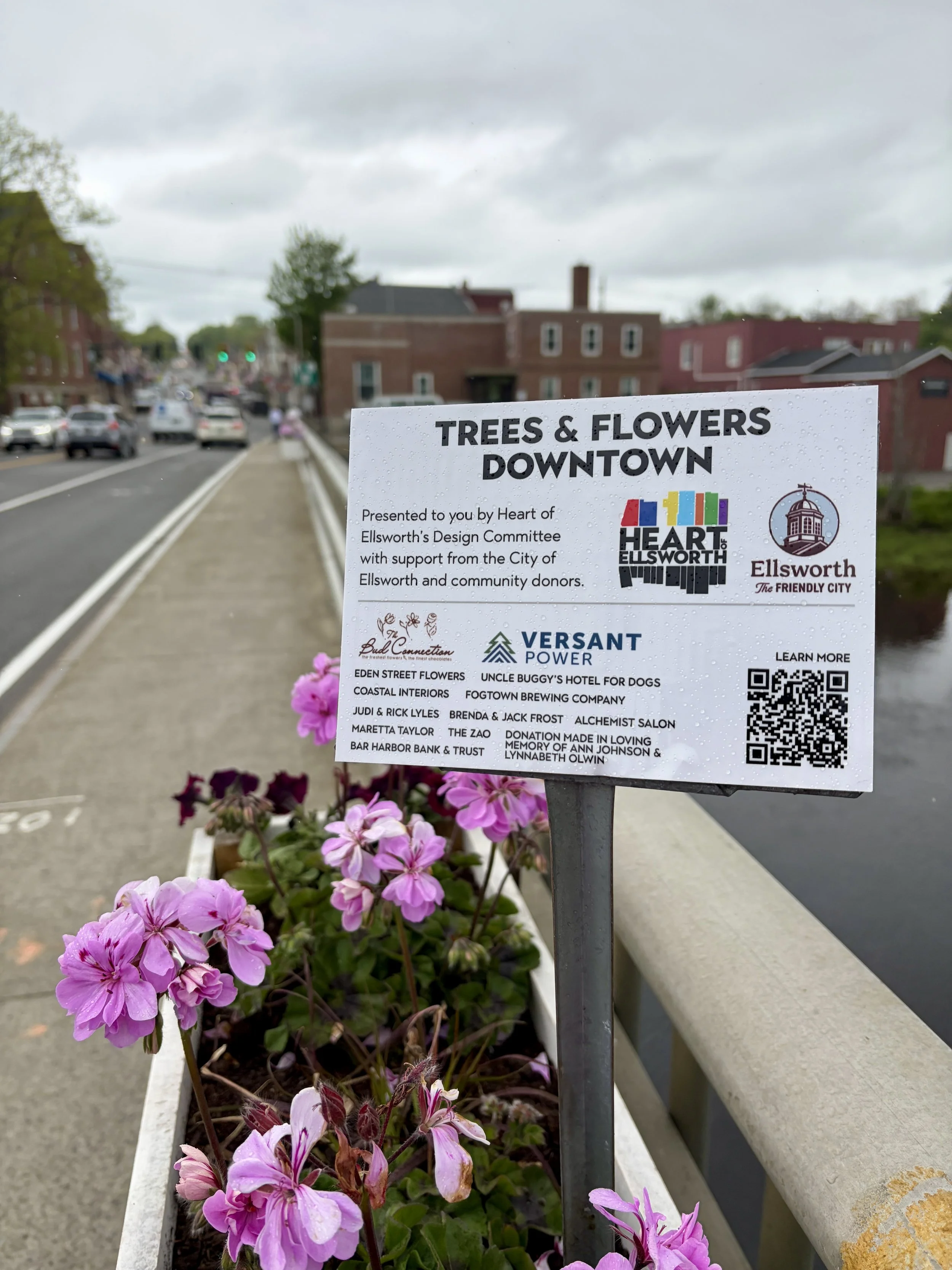 Community Support Helps Beautify Downtown Ellsworth