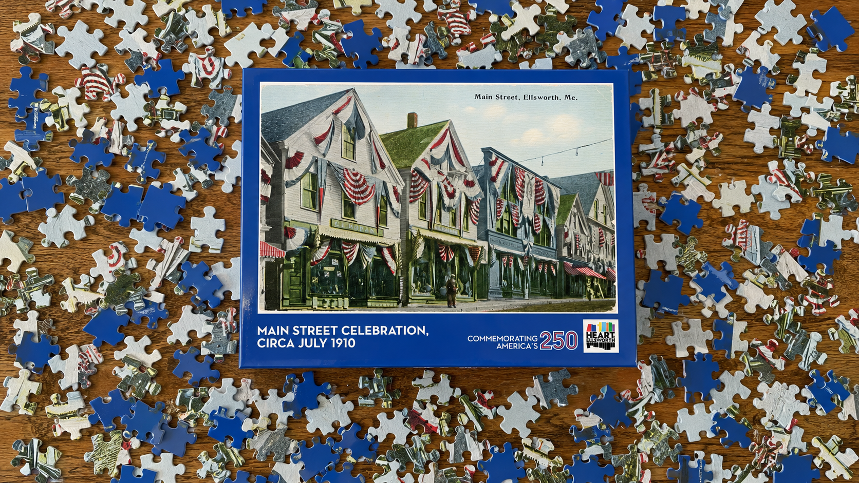 Ellsworth "Main Street Celebration" Puzzle: America's 250 Limited Edition