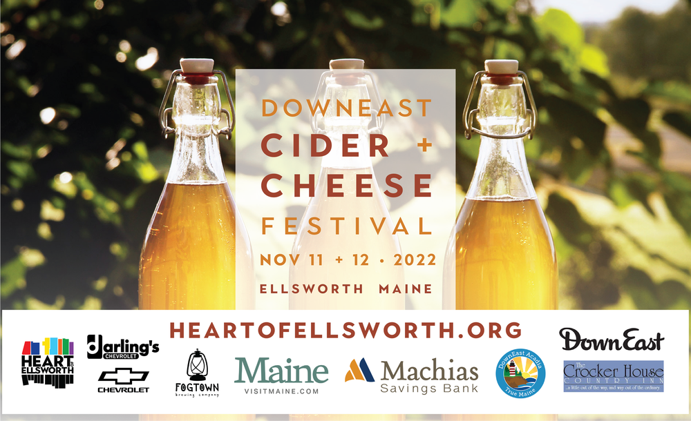 Save the date Placeholder Downeast Cider + Cheese Festival 2022 — Heart