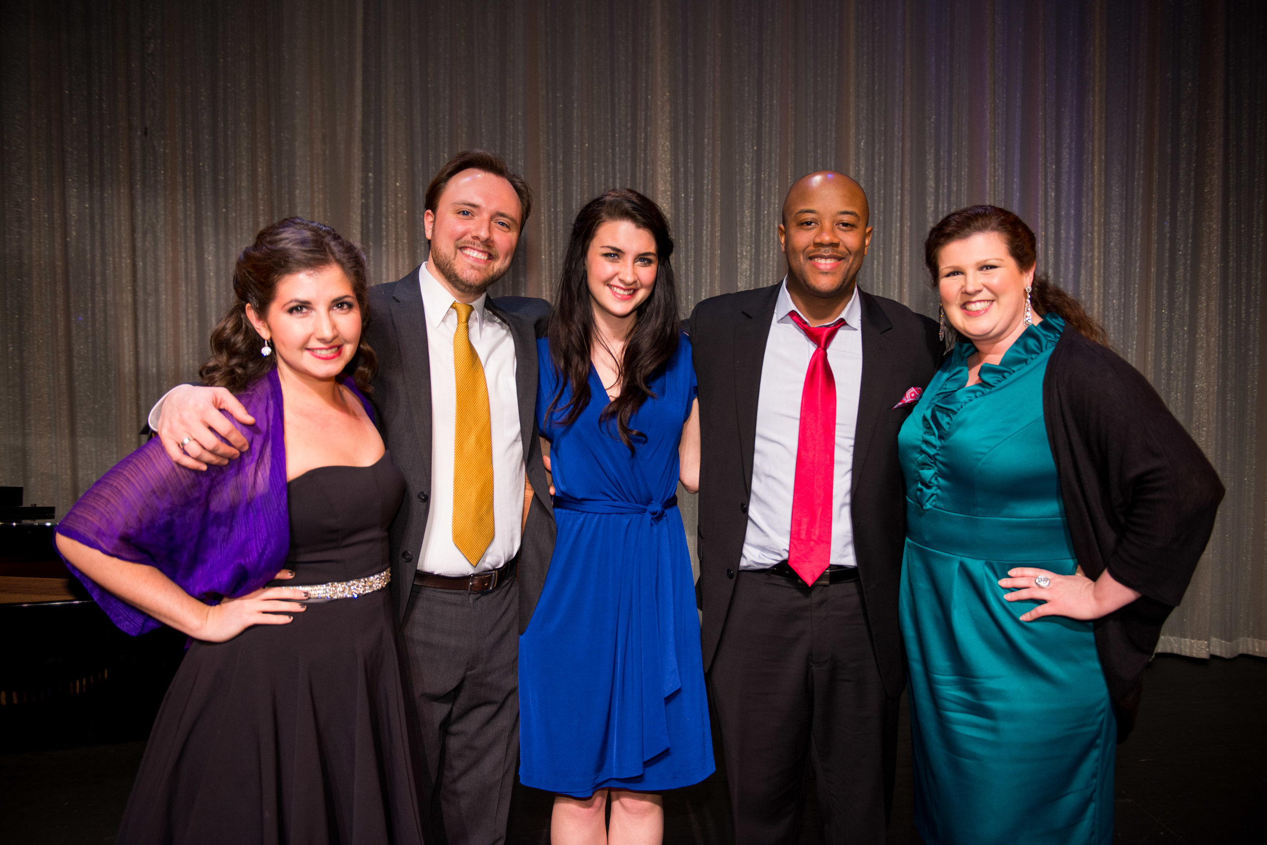 2015 Finalists Maria Failla, Daniel Shirley, Mikki Sodergren, Jorell Williams, Elizabeth Baldwin