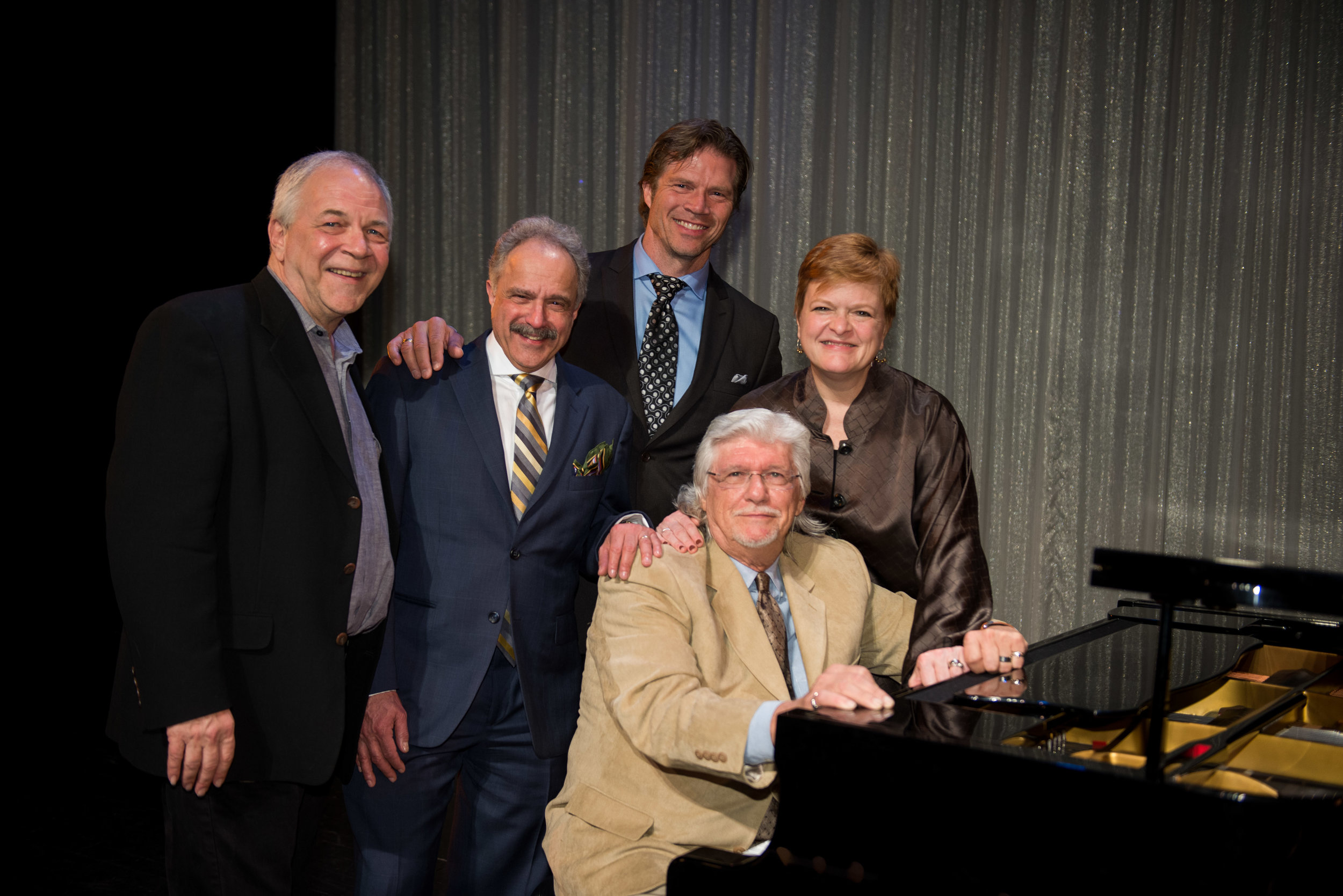 2014 Judges J. Fred Knobloch, Anthony LaCiura, Rod Gilfry, Kristen Blodgette and Martin Charnin