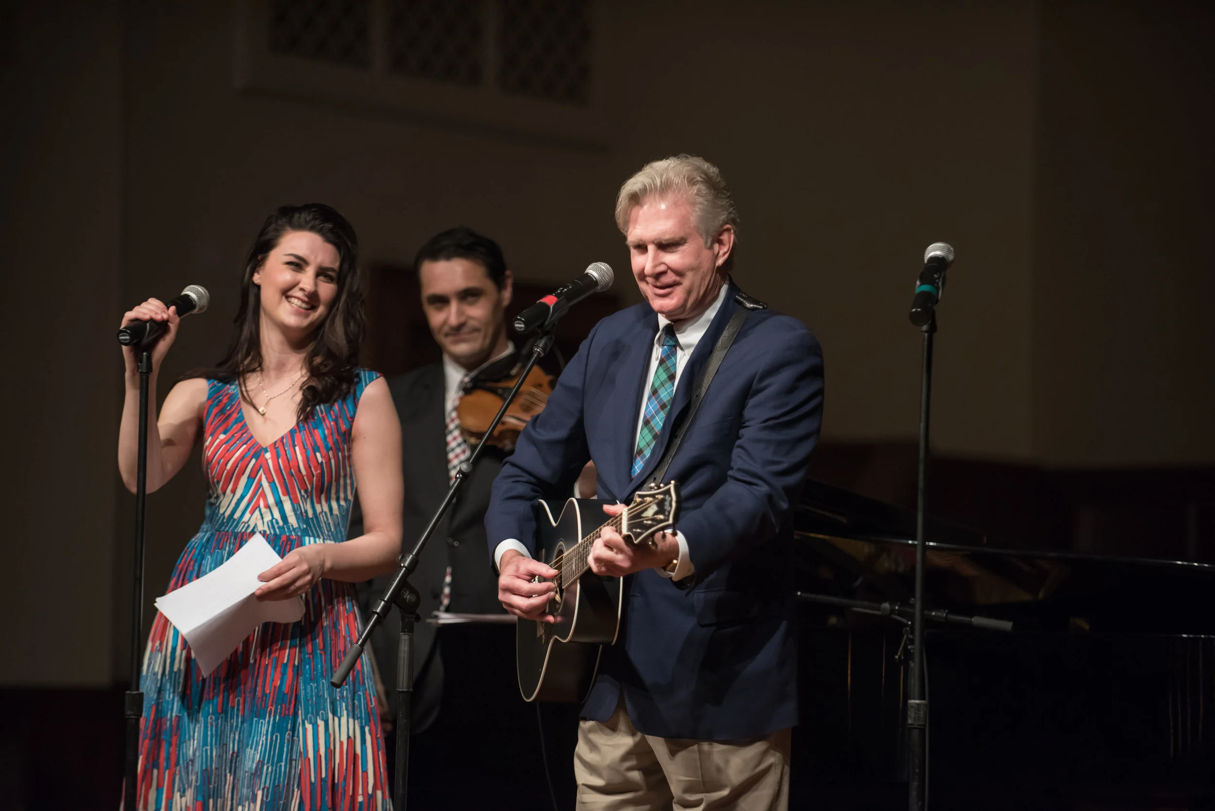 2014 Gold Medalist Mikki Sodergren, Pianist/Violinist David Shenton and 2016 Judge Jim Wann