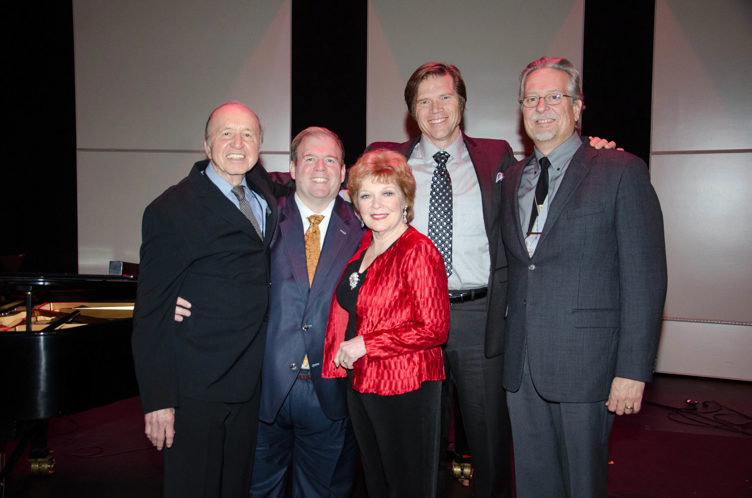 2013 Judges Bob Dorough, Michael Paul, Anita Gillette, Rod Gilfry and Don Davis