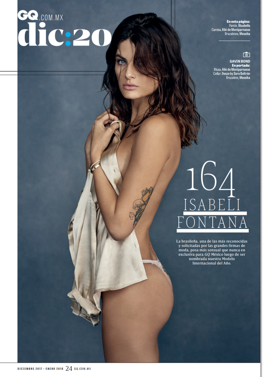 GQ MEXICO/ISABELI FONTANA/GAVIN BOND