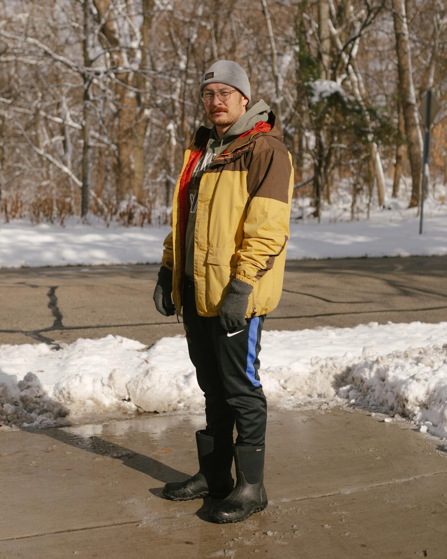 snow shoveling outfits