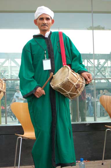 Abdellah Bokhzar performing live withe the Master Musicians of Jajouka