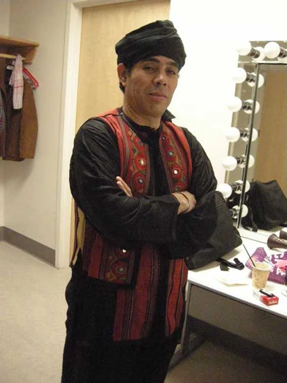 Bachir Attar backstage at Yoshi's