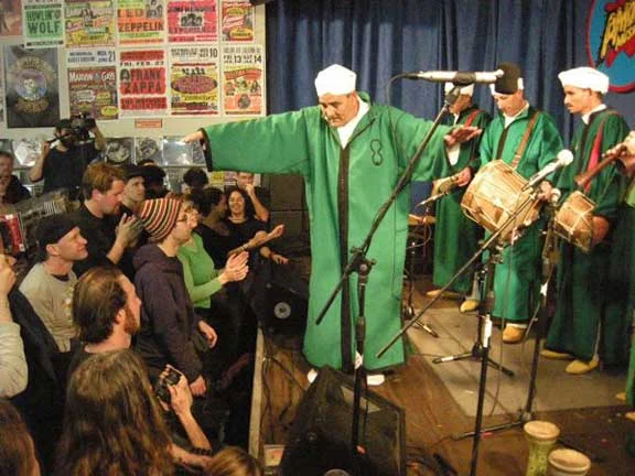 A dancing Mokhtar live at Amoeba Music