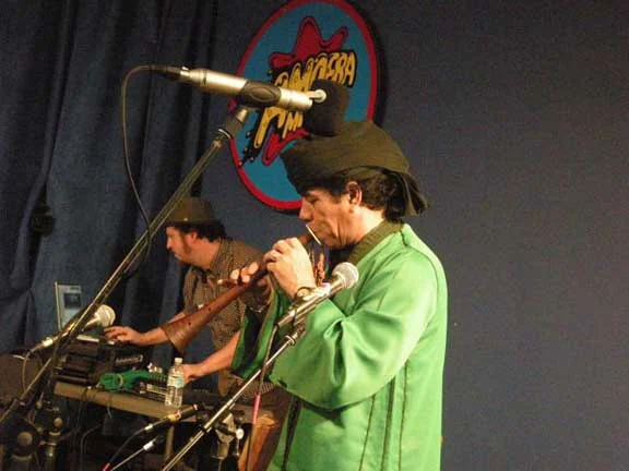 Bachir Attar and Dub Gabriel perform live at Amoeba Music