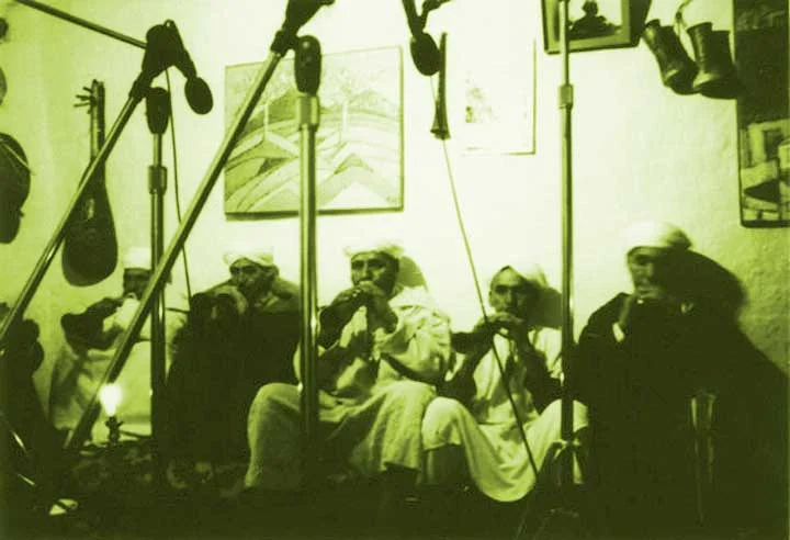 "Hadj" Abdesalam Attar, father of Bachir Attar, and The Master Musicians of Jajouka