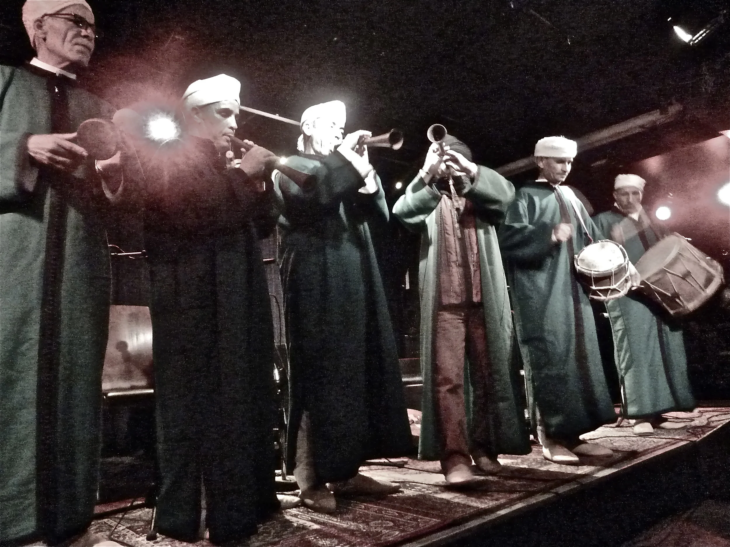 The Master Musicians of Jajouka with Bachir Attar performing live at the Nefertiti Club