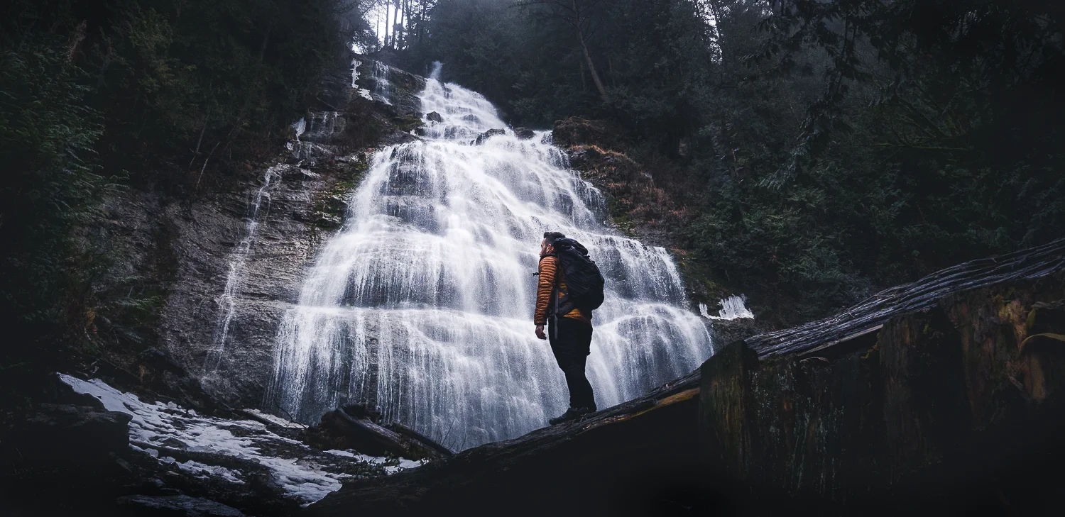 Unknown Falls, British Columbia - Captured in Pro Mode in RAW at F/1.7 | 1/350 Sec | ISO 50