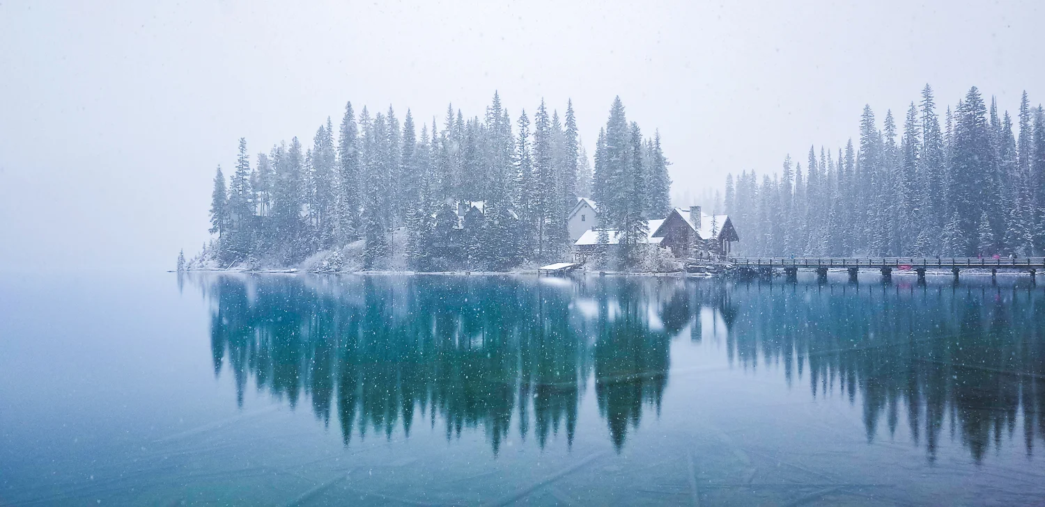 Emerald Lake, Yoho National Park, BC - Captured in Auto as a JPEG File