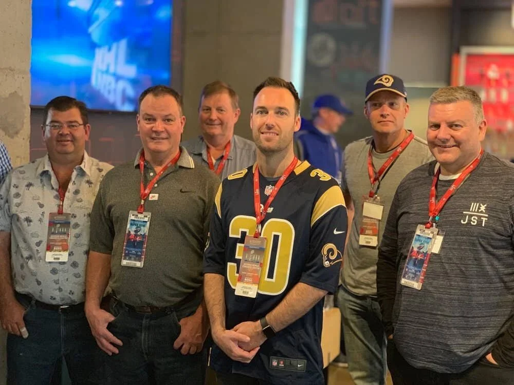 Some of our guests in Atlanta for Super Bowl LIII